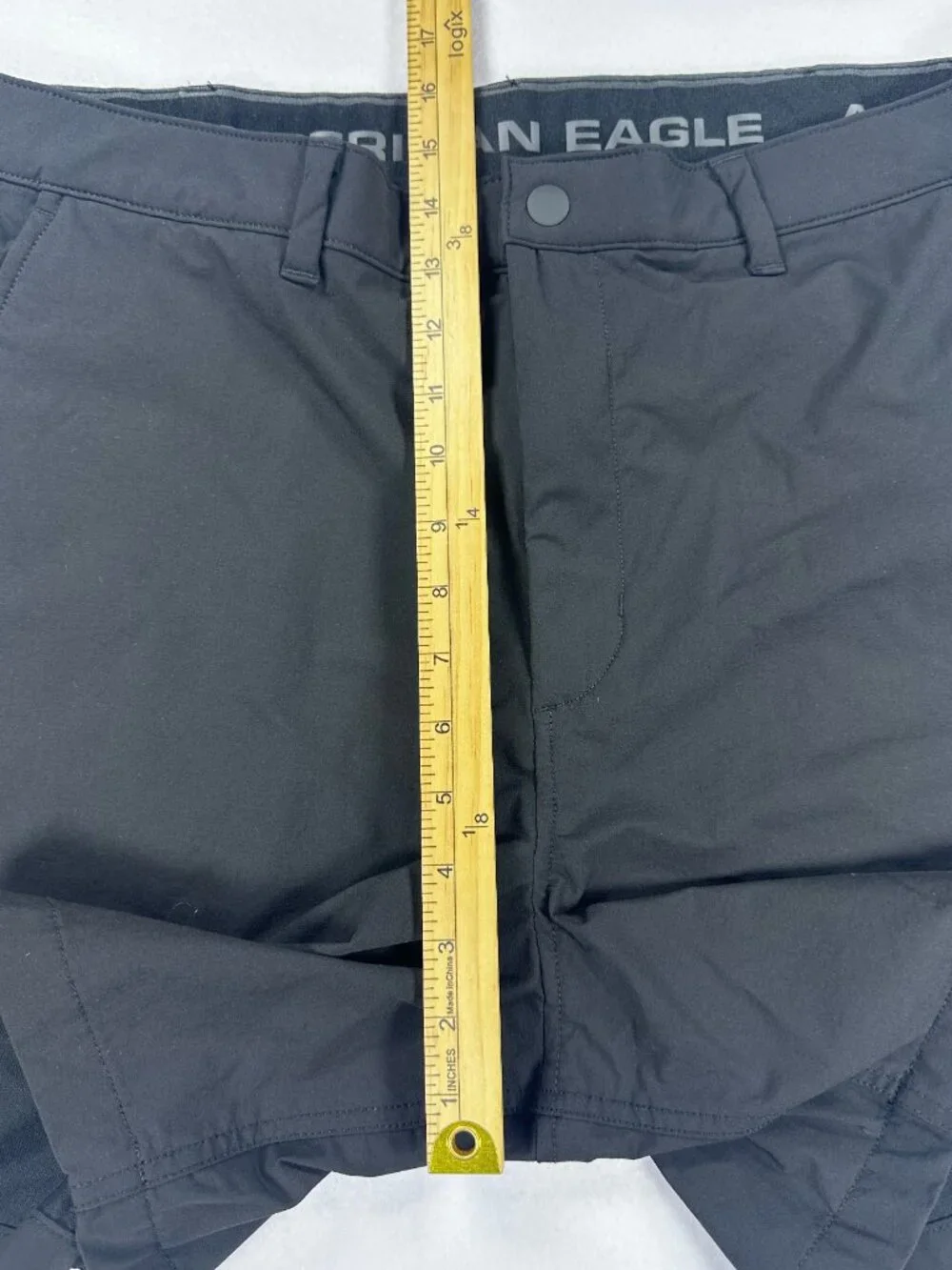 American Eagle Men’s Flex Club Shorts Size 38 Black Above The Knee Casual Travel